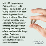 Nordic Oil Eisen & Vitamin C Kapseln
