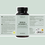 Nordic Oil Eisen & Vitamin C Kapseln