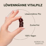 Nordic Oil Löwenmähne Vitalpilz-Gummies