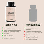 Nordic Oil Löwenmähne Vitalpilz-Gummies