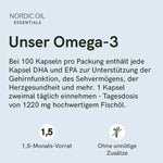 Nordic Oil Omega 3 Kapseln