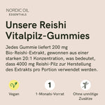 Nordic Oil Reishi Vitalpilz-Gummies