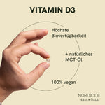 Nordic Oil Vitamin D3 Kapseln