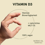 Nordic Oil Vitamin D3 Kapseln