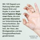 Nordic Oil Zink Kapseln