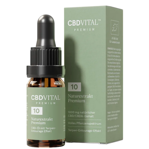 CBD Vital Naturextrakt Premium Öl 10%