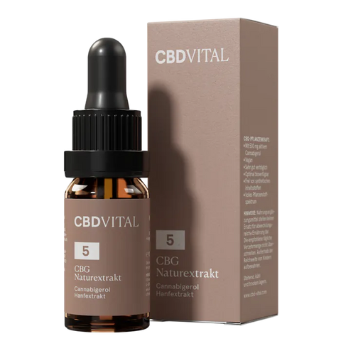 CBD Vital CBG Öl Naturextrakt 5%
