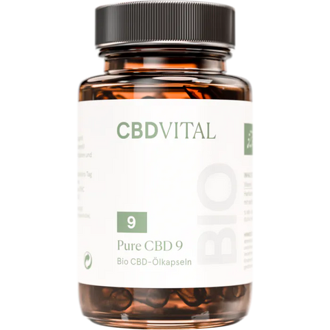 CBD Vital PURE BIO CBD 9 (5%) Kapseln