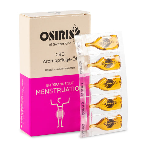 Osiris - Entspannende Menstruation CBD Aromapflegeöl - CBDHouse.shop