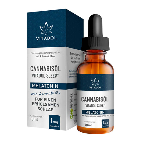 Vitadol Sleep Cannabisöl mit Melatonin - CBDHouse.shop
