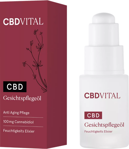 CBD VITAL Premium Bio Kosmetik Gesichtspflegeöl - Vitrasan - CBDHouse.shop