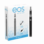 EOS Vape Pen - Batterie mit Kartusche - 350mAh in Chrom und Schwarz | CBDHouse.shop
